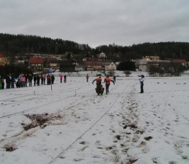 Zimní hasičská soutěž Dřevěnice