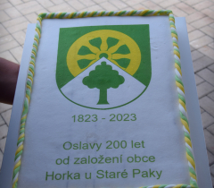 Oslavy 200 let OBCE HORKA U STARÉ PAKY