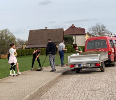 Jarní dubnový úklid obce 2024