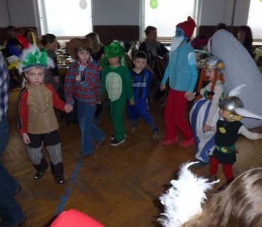 Dětský maškarní karneval 2012 Horka u Staré Paky
