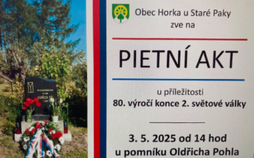 Pietní akt u příležitosti 80. výročí konce 2. světové války 