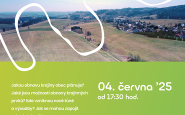  Pozvání do Čisté na představení výsledků studie zádrže vody v krajině